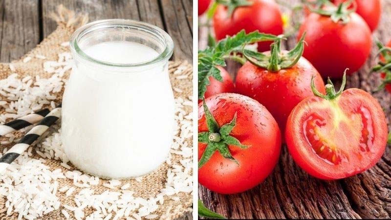 trị thâm mụn bằng cà chua