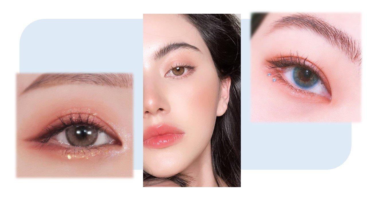 Chọn màu nhũ theo màu mắt hoặc màu lens