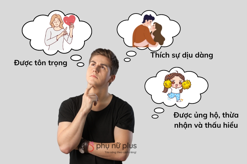 Tìm hiểu nhu cầu và mong muốn chính đáng của người chồng