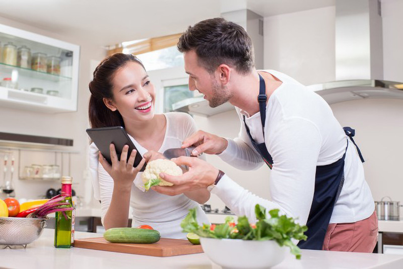 Hãy vào bếp làm những món ăn ngon cho vợ
