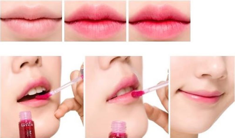 cách trang điểm cho người môi dày