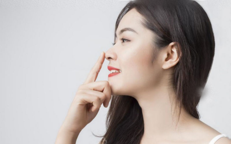 cách đánh khối mũi bằng chì kẻ mày
