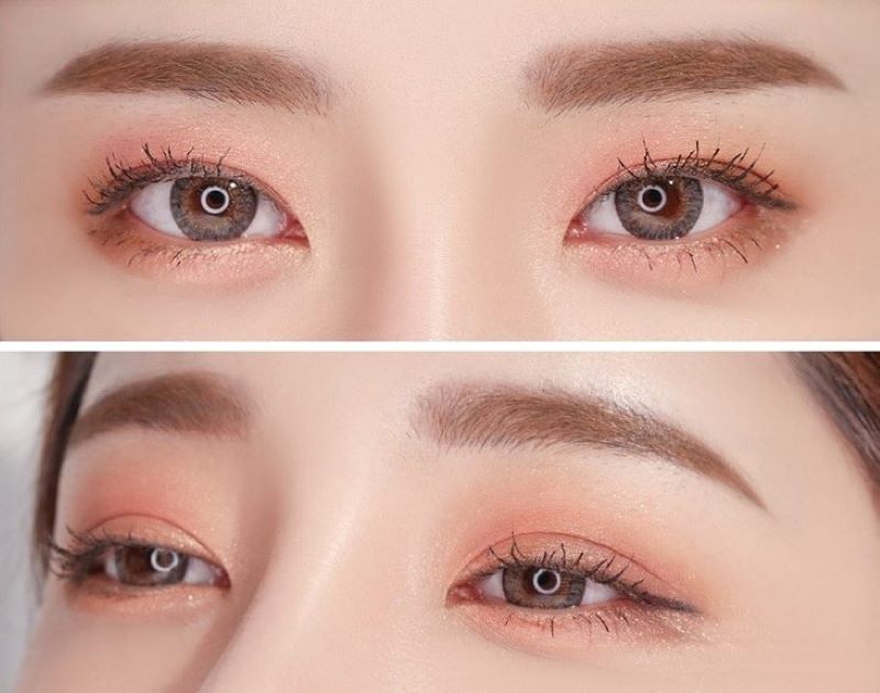 đánh mắt tone nâu