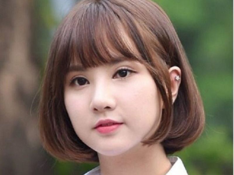 những kiểu tóc ngắn đẹp cho nữ mặt tròn