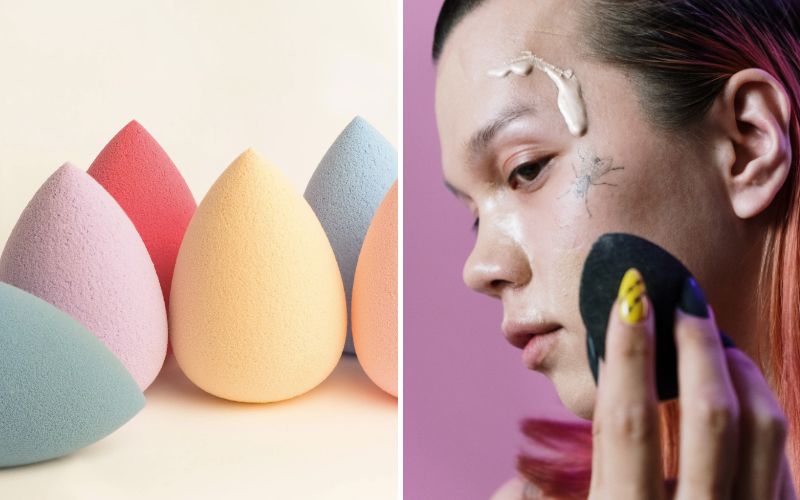 cách đánh kem nền bằng tay