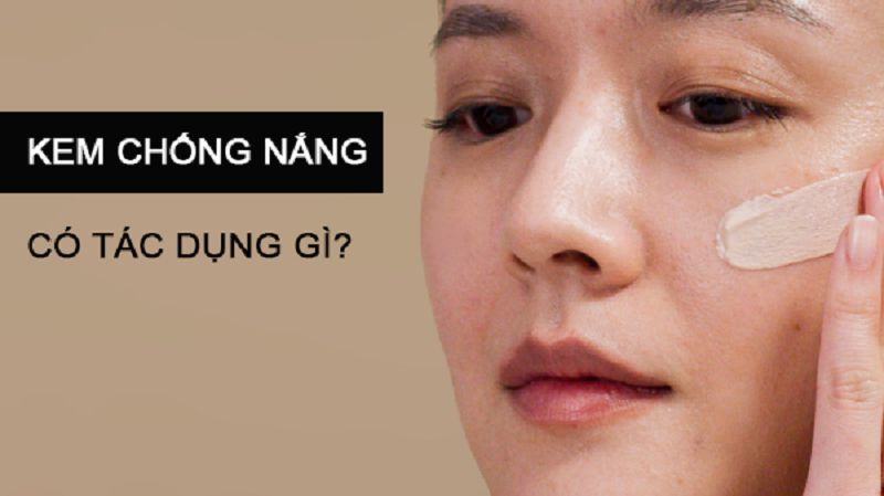cách bôi kem chống nắng không bị mụn