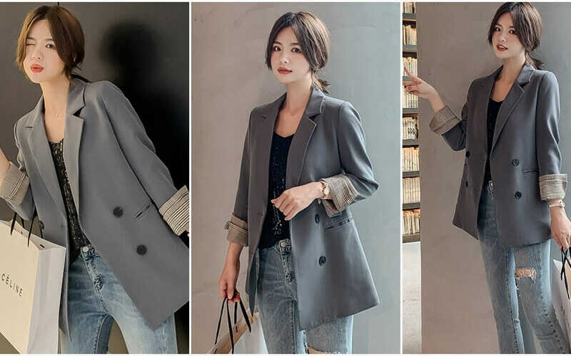 cách mặc áo vest đẹp cho nữ