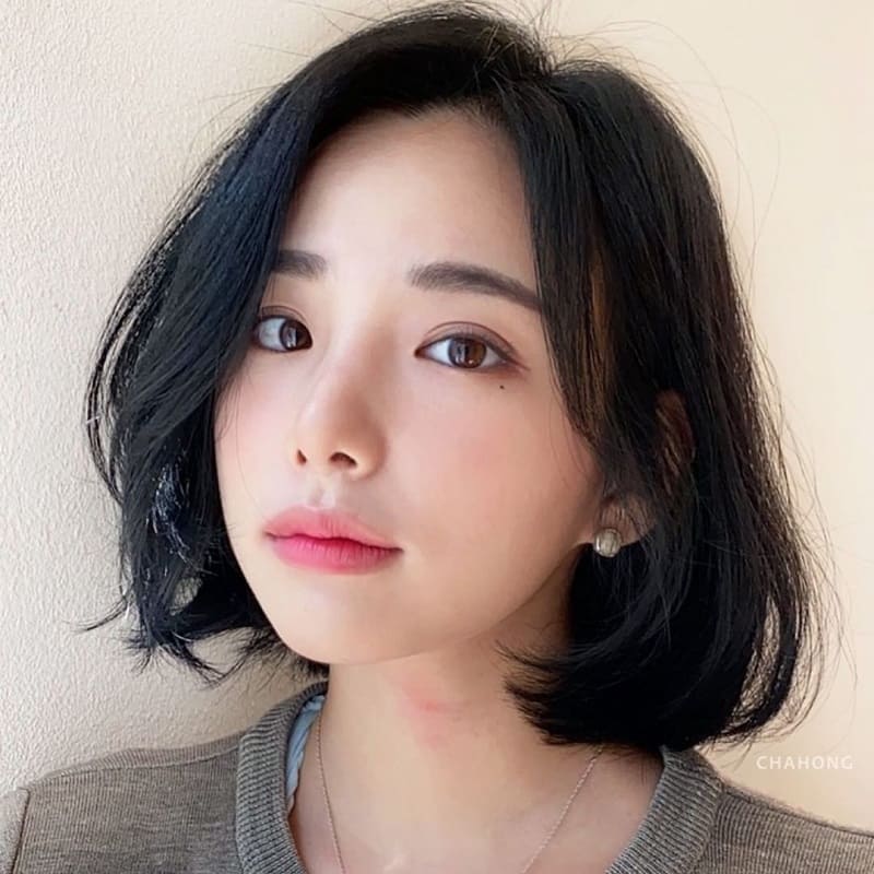 tóc uốn cho mặt gầy