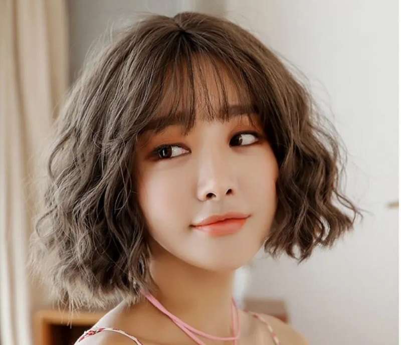 kiểu tóc ngắn đẹp cho nữ mặt tròn