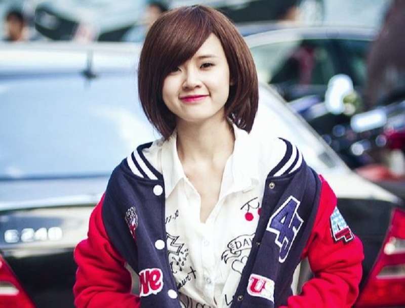 kiểu tóc ngắn cho khuôn mặt tròn