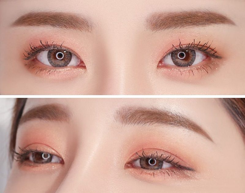 trang điểm mắt 1 mí hàn quốc