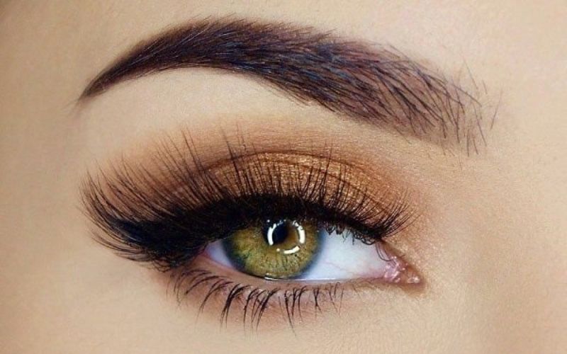 makeup mắt tone nâu