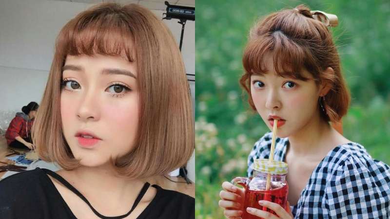 kiểu tóc ngắn cho nữ mặt tròn