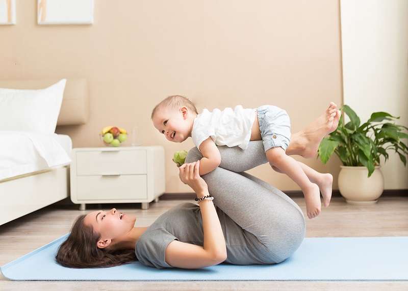 bài tập thể dục lấy lại vóc dáng sau sinh
