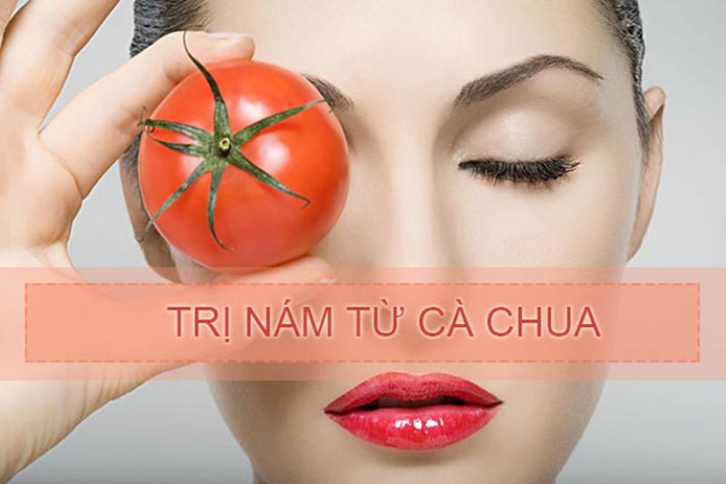 trị nám da bằng cà chua