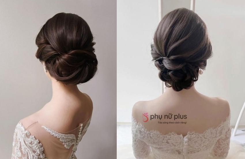 Tóc tết vòng là một trong các kiểu tóc đi tiệc đơn giản hot nhất hiện nay
