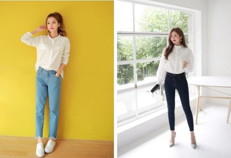 phối đồ đơn giản mà đẹp cho nữ
