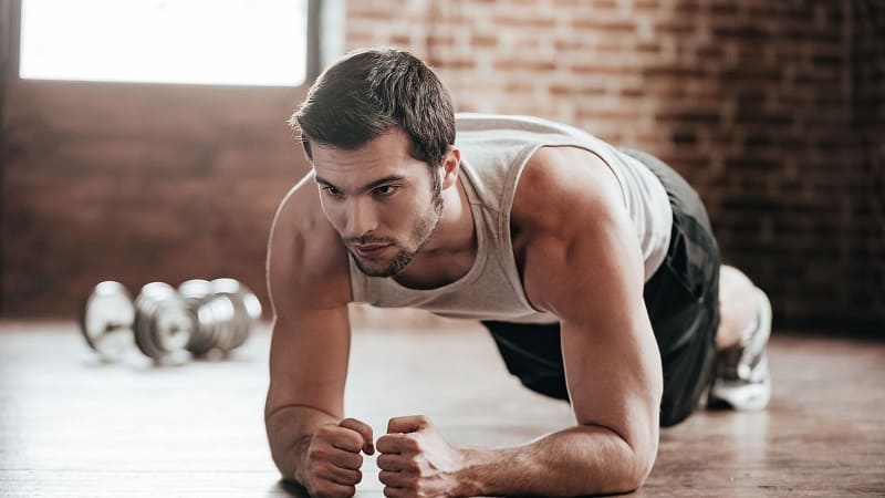bài tập plank giảm mỡ bụng cho nam