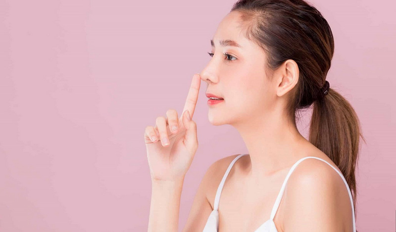 cách đánh khối mũi bằng chì kẻ mày