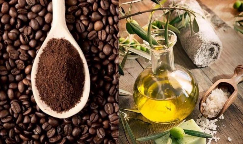 cách tẩy da chết body bằng bã cà phê