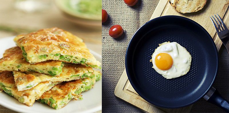 Thực đơn 1 tuần 200k với món trứng rán