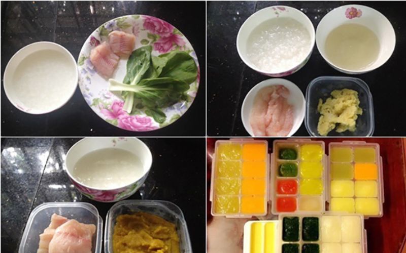 thực đơn cho bé 9 tháng ăn dặm kiểu nhật