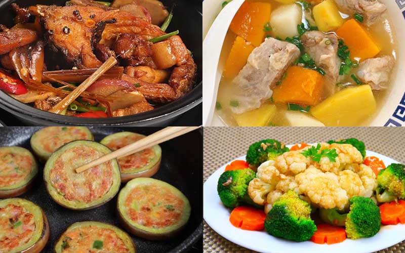 Thực đơn mùa đông miền Bắc ngày Thứ 5