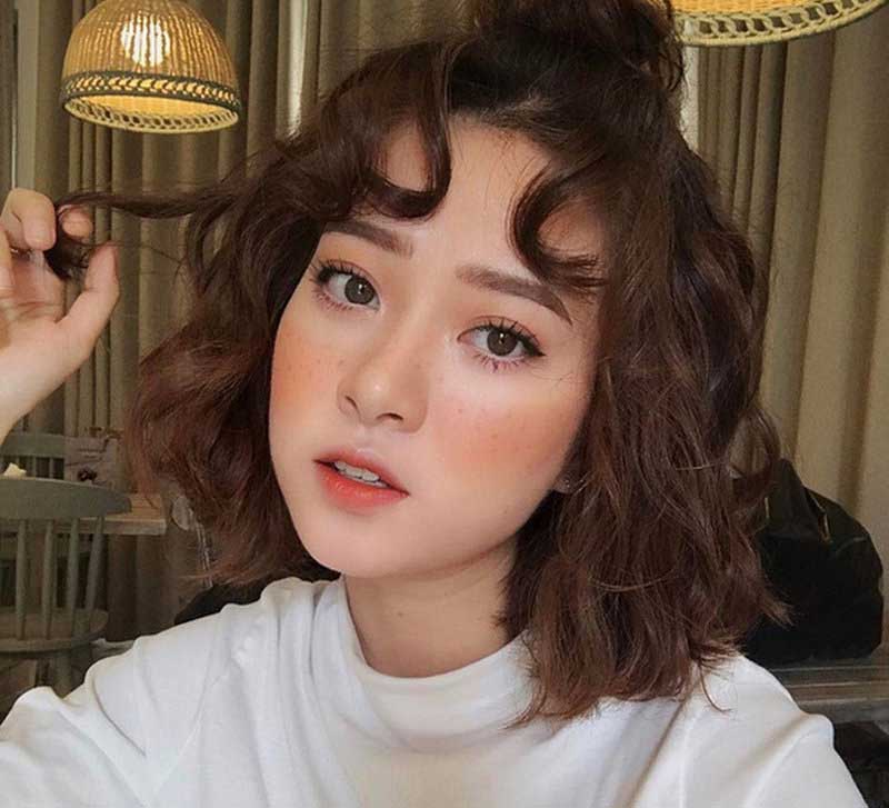 kiểu tóc cá tính cho nữ mặt dài