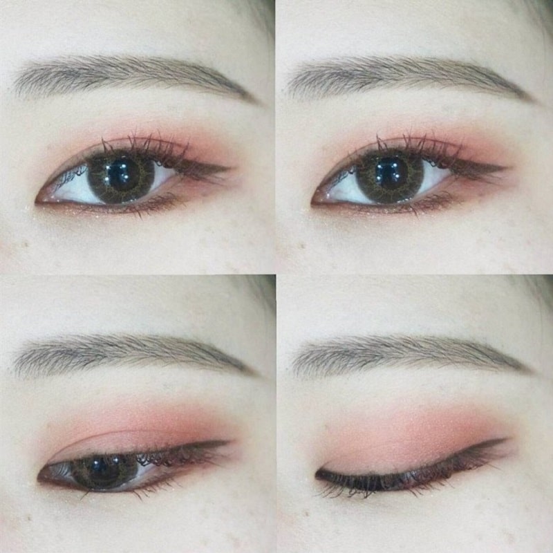 đánh mắt tone hồng