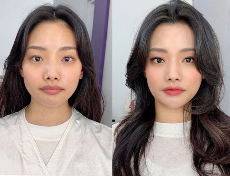 cách tạo khối cho mũi tẹt