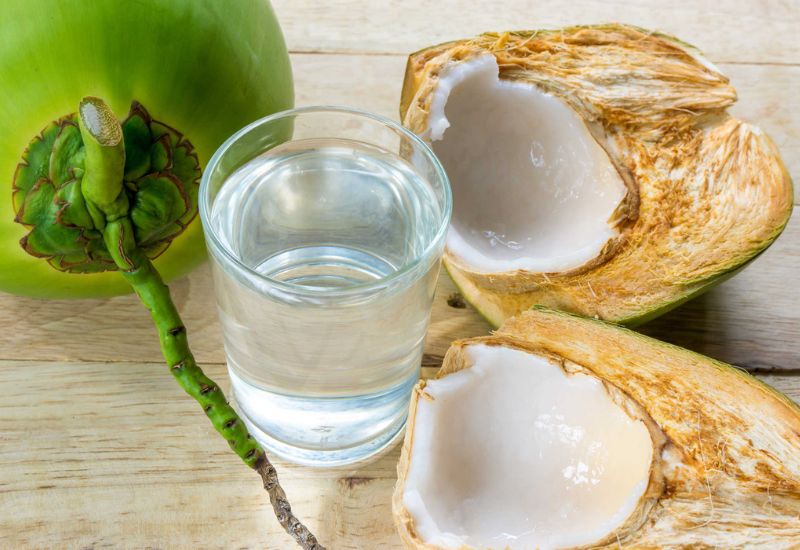 nước dừa đẹp da