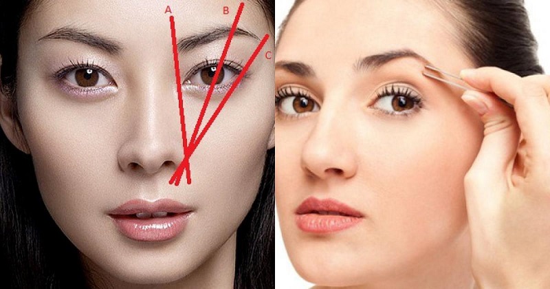 kẻ lông mày bằng chì xé